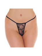 MINI STRING - ONE SIZE - ZWART 1384