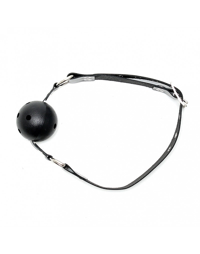 Mondknevel met plastic bal simpel