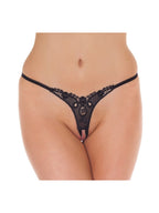 OPEN STRING - ONE SIZE - ZWART 1275