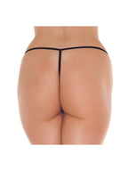 OPEN STRING - ONE SIZE - ZWART 1275