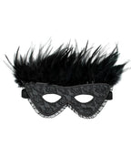 RIMBA - LUXE OOGMASKER MET VEREN 8121 Zwart