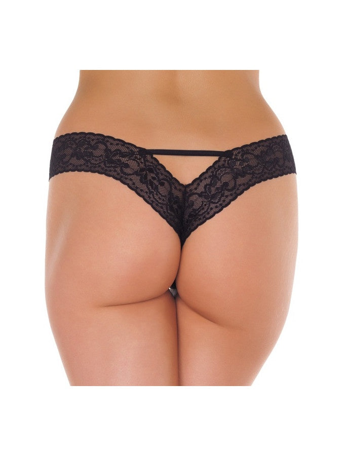 SLIP ONE SIZE ZWART STRIK