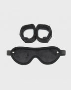 Rimba - Soft Bondage klitteband boeien met masker