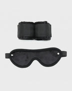 Rimba - Soft Bondage klitteband boeien met masker