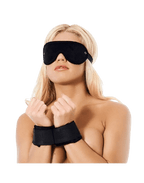 Rimba - Soft Bondage klitteband boeien met masker