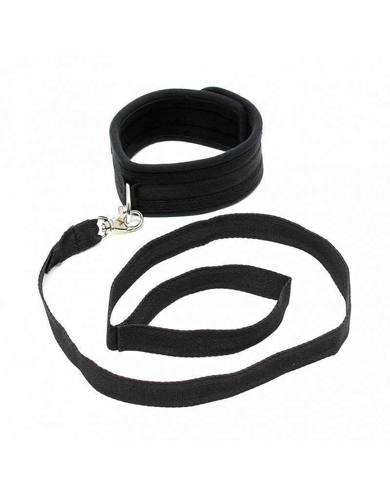 ZACHTE HALSBAND MET LEIDSEL