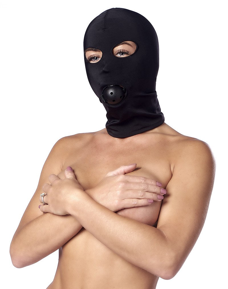ELASTISCH HOOFDMASKER MET MONDKNEVEL  en Oslash 45 MM