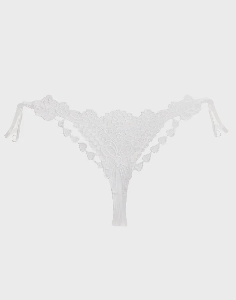 Amorable by Rimba - Tanga Slip - One Size - Wit