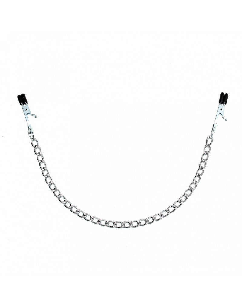 TEPELKLEMMEN MET KETTING ZILVER 7667