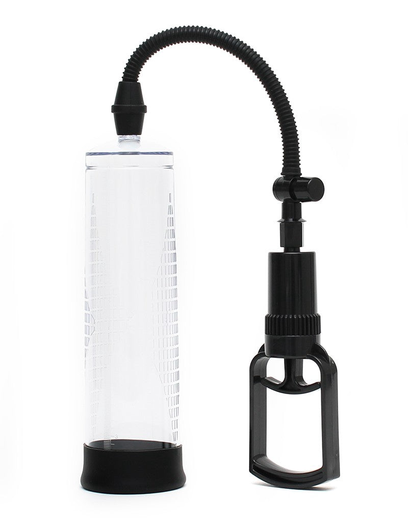 P-PUMP PP01  PENISVERGROTER MET HANDPOMP ZWART