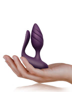 Rocks-Off - Cocktail Koppelvibrator - Burgundy