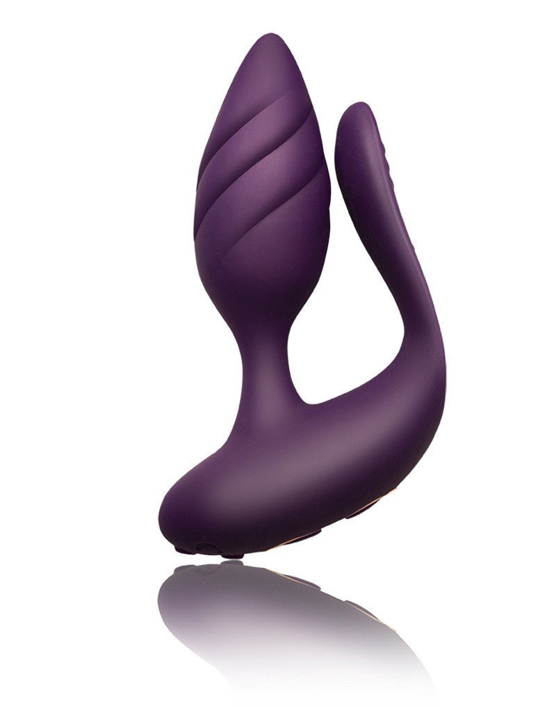 Rocks-Off - Cocktail Koppelvibrator - Burgundy