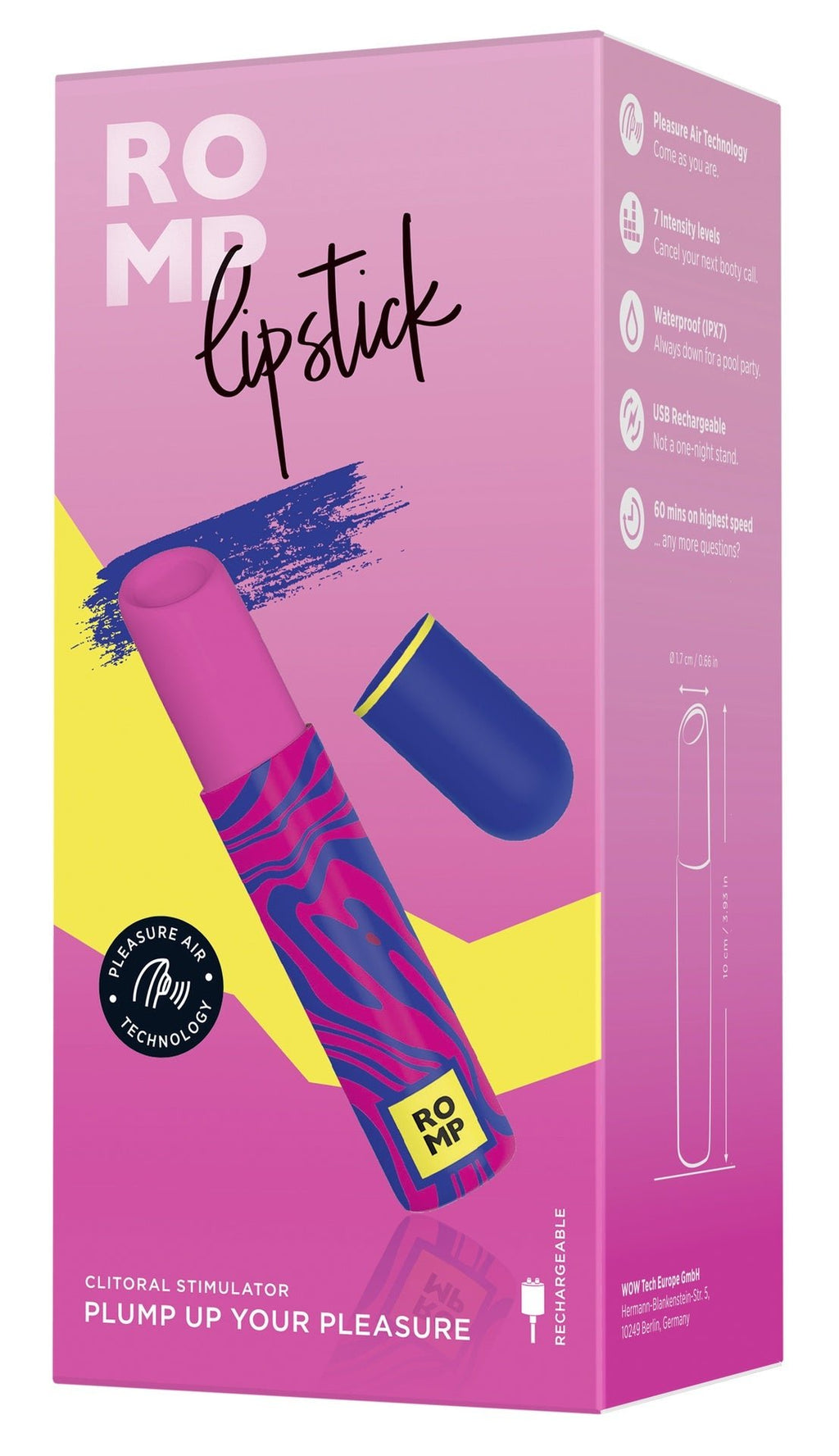 ROMP by Womanizer Lipstick Neon Roze