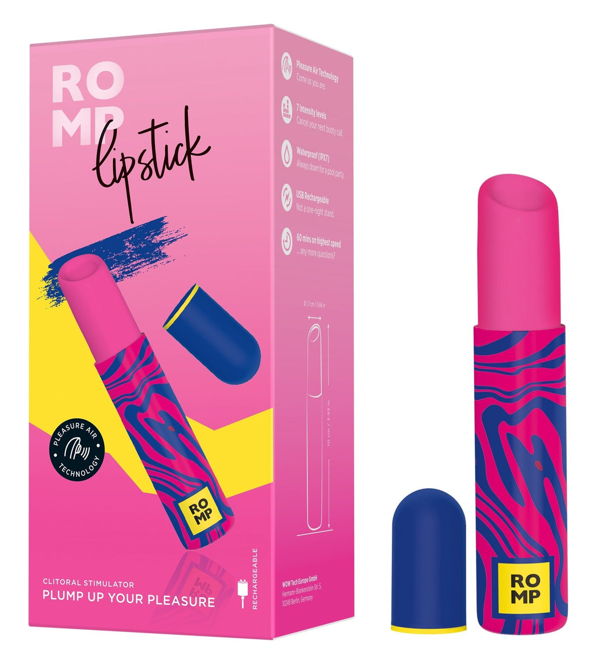 ROMP by Womanizer Lipstick Neon Roze