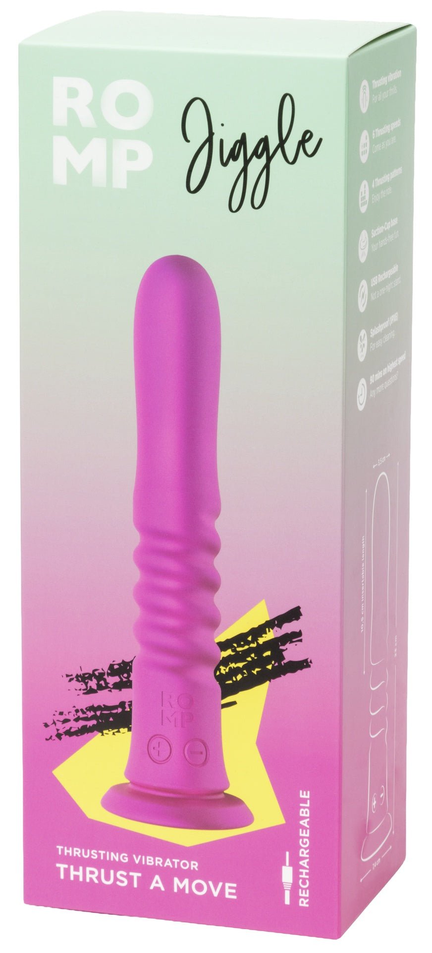ROMP Jiggle Stuwende Vibrator