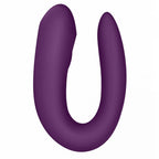 G-spot Vibrator Sex Toy For Couples Satisfyer Double Joy App Controlled Purple