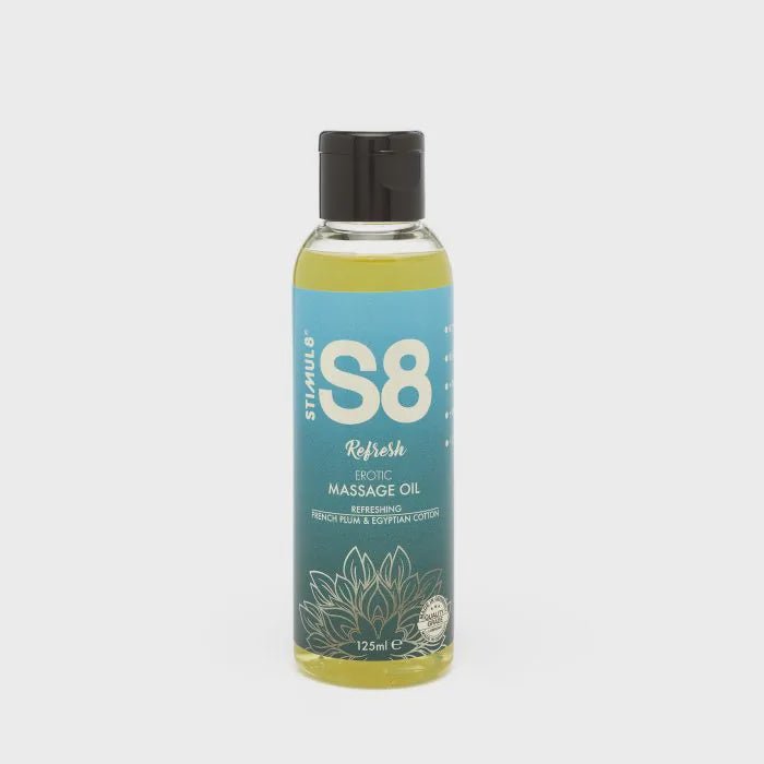 S8 Massage Olie Refresh - 125ml