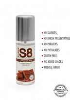 S8 WB Flavored Lube 125ml Chokolade