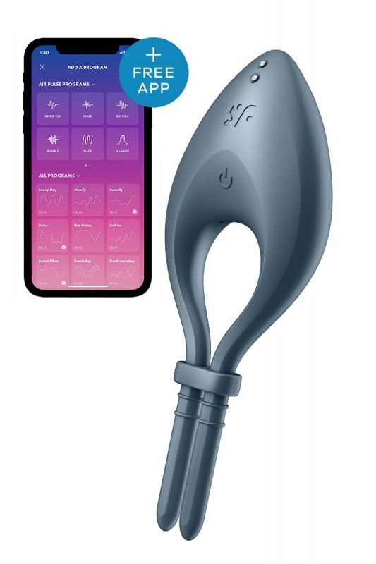 SATISFYER BULLSEYE DONKERBLAUW