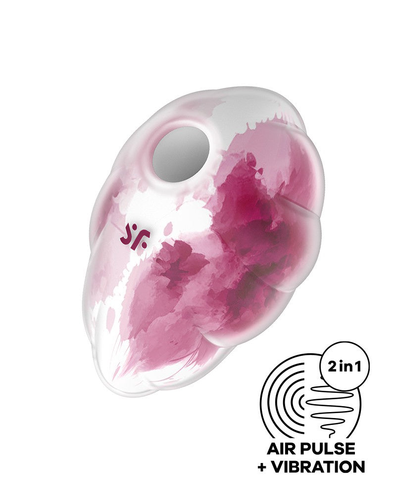 SATISFYER CLOUD DANCER LUCHTDRUK ROOD