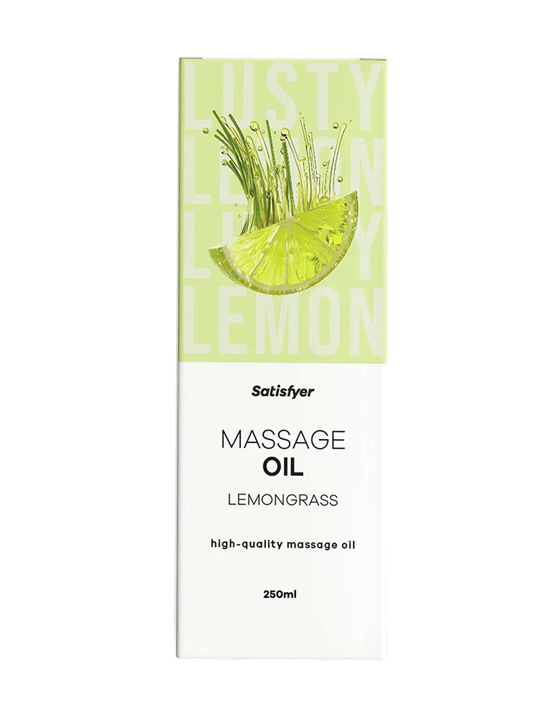 Satisfyer - Massageolie - Lemongrass - 250 ml