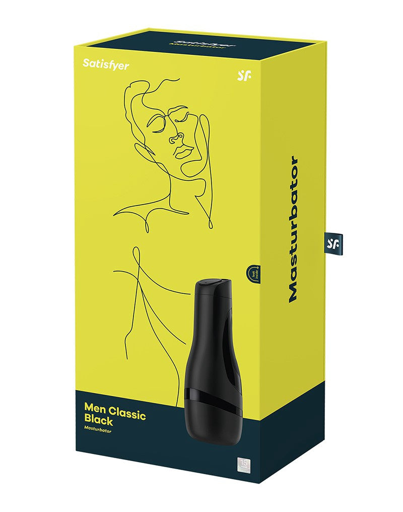 SATISFYER MEN CLASSIC ZWART