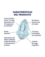 SATISFYER MISSION CONTROL LUCHTDRUK BLAUW