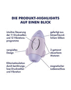 SATISFYER MISSION CONTROL LUCHTDRUK PAARS