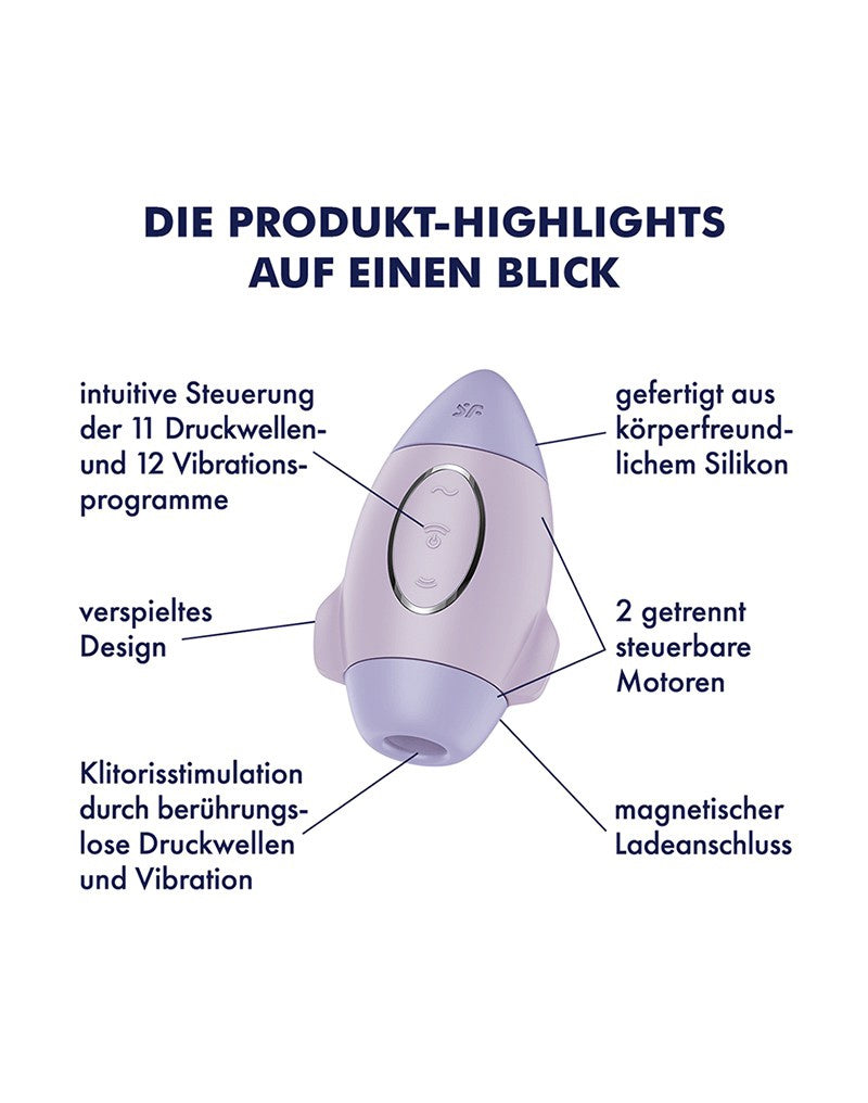 SATISFYER MISSION CONTROL LUCHTDRUK PAARS