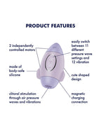 SATISFYER MISSION CONTROL LUCHTDRUK PAARS