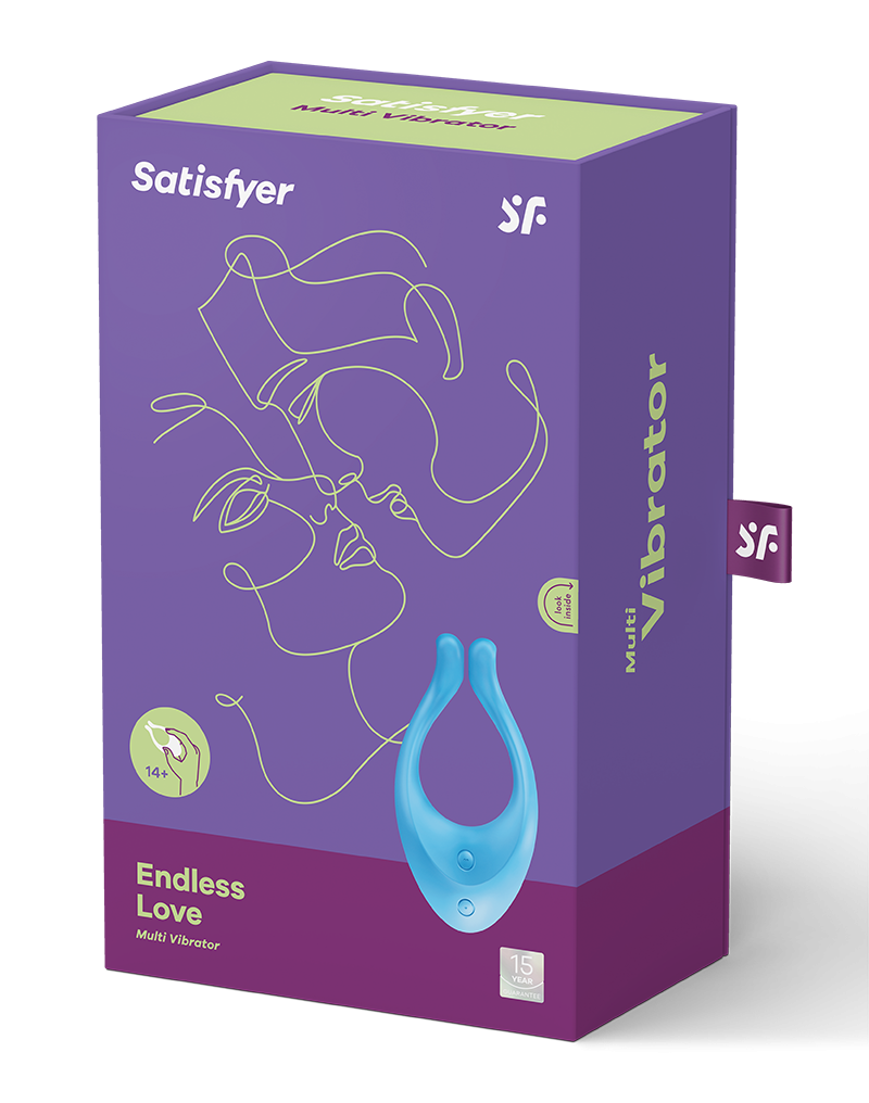 SATISFYER PARTNER ENDLESS LOVE LIGHT BLUE | MULTIFUN 1