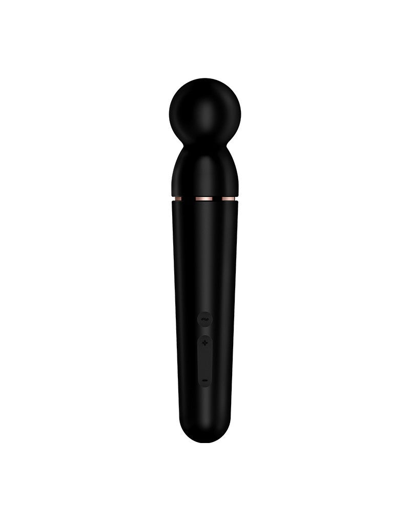 SATISFYER PLANET WAND VIBRATOR ZWART & GOUD