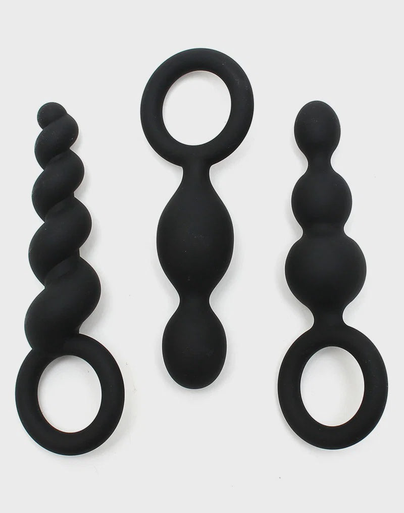 Satisfyer Booty Call Black (set of 3)