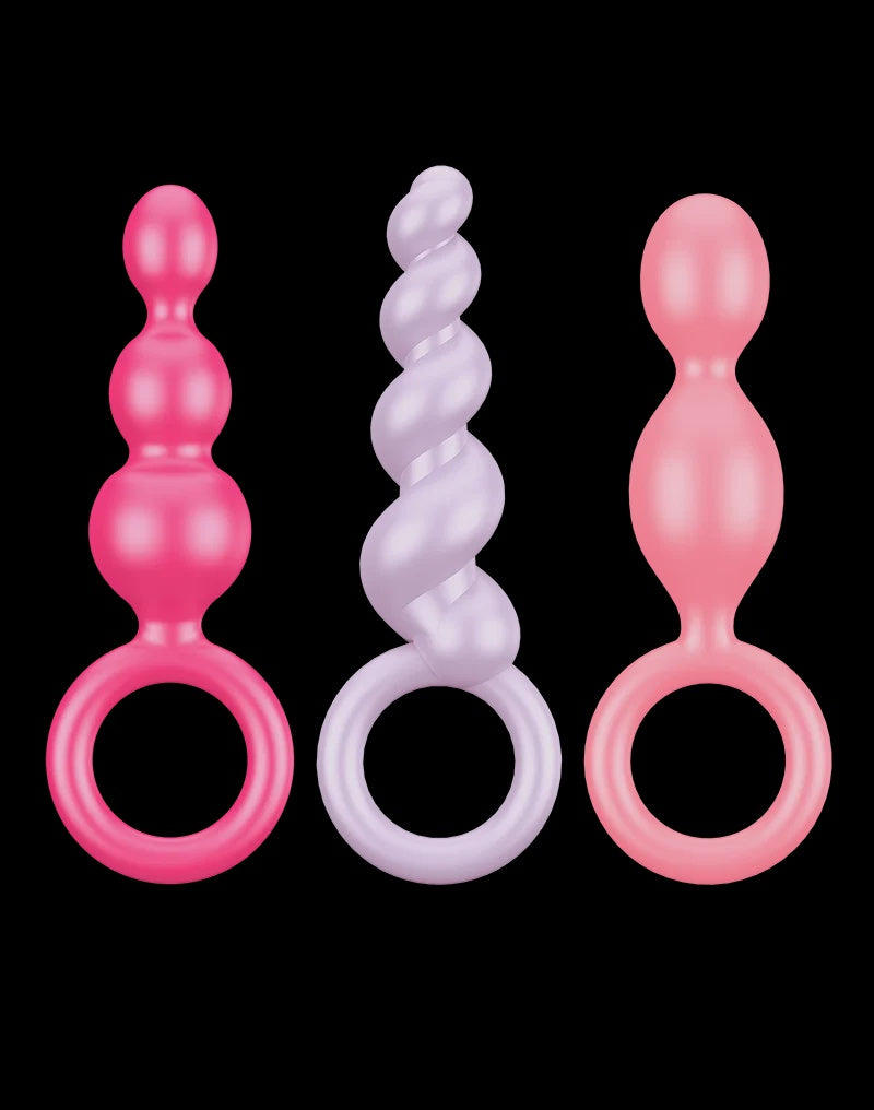 Satisfyer - Booty Call Coloured (set of 3)