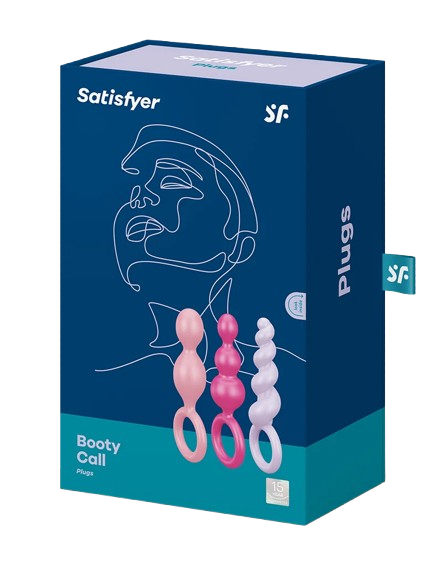 Satisfyer - Booty Call Coloured (set of 3)