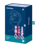 Satisfyer - Booty Call Coloured (set of 3)