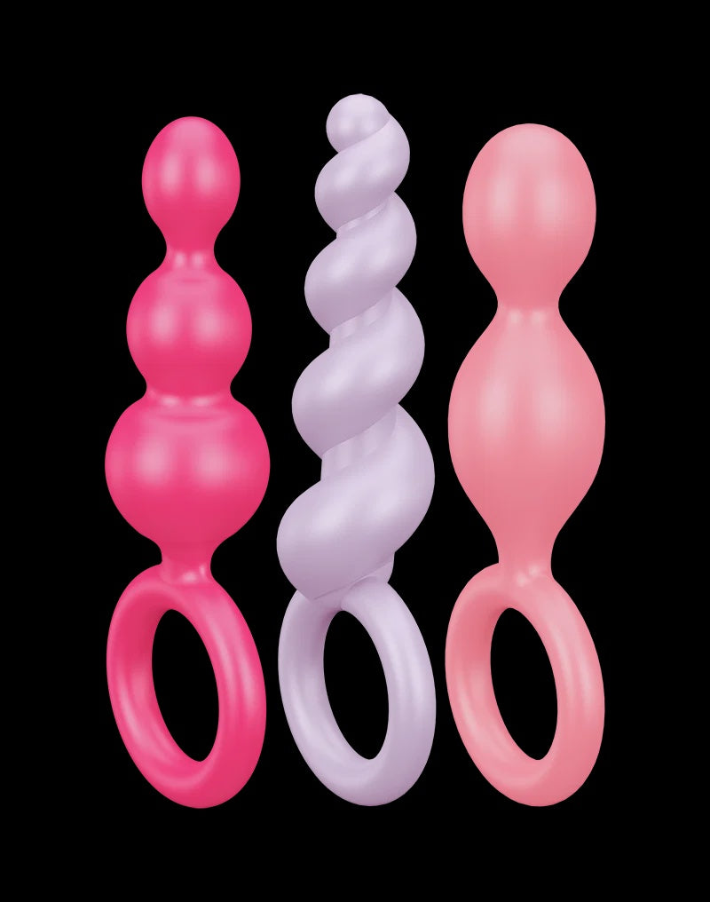 Satisfyer - Booty Call Coloured (set of 3)