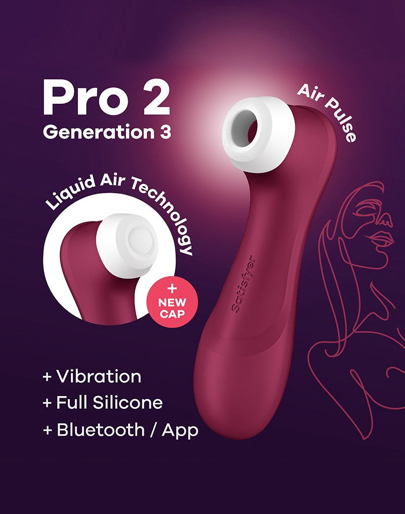 SATISFYER PRO 2 GENERATION 3 (MET APP CONTROL)