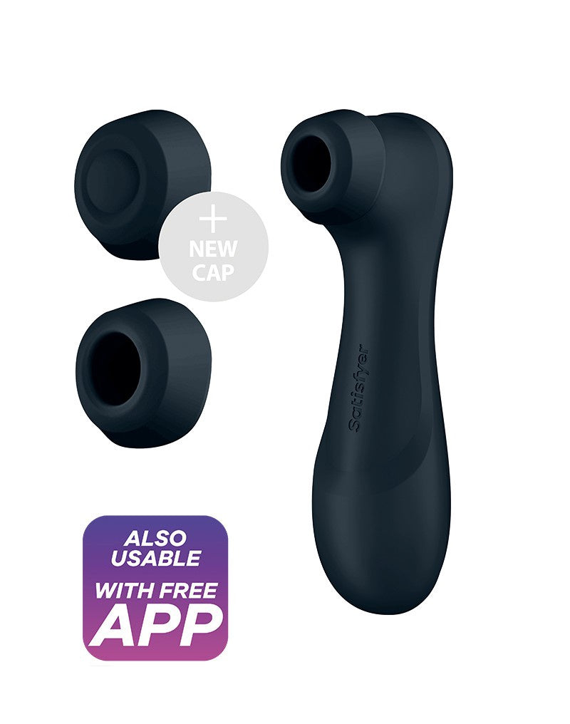SATISFYER PRO 2 GENERATION 3 (MET APP CONTROL) ZWART