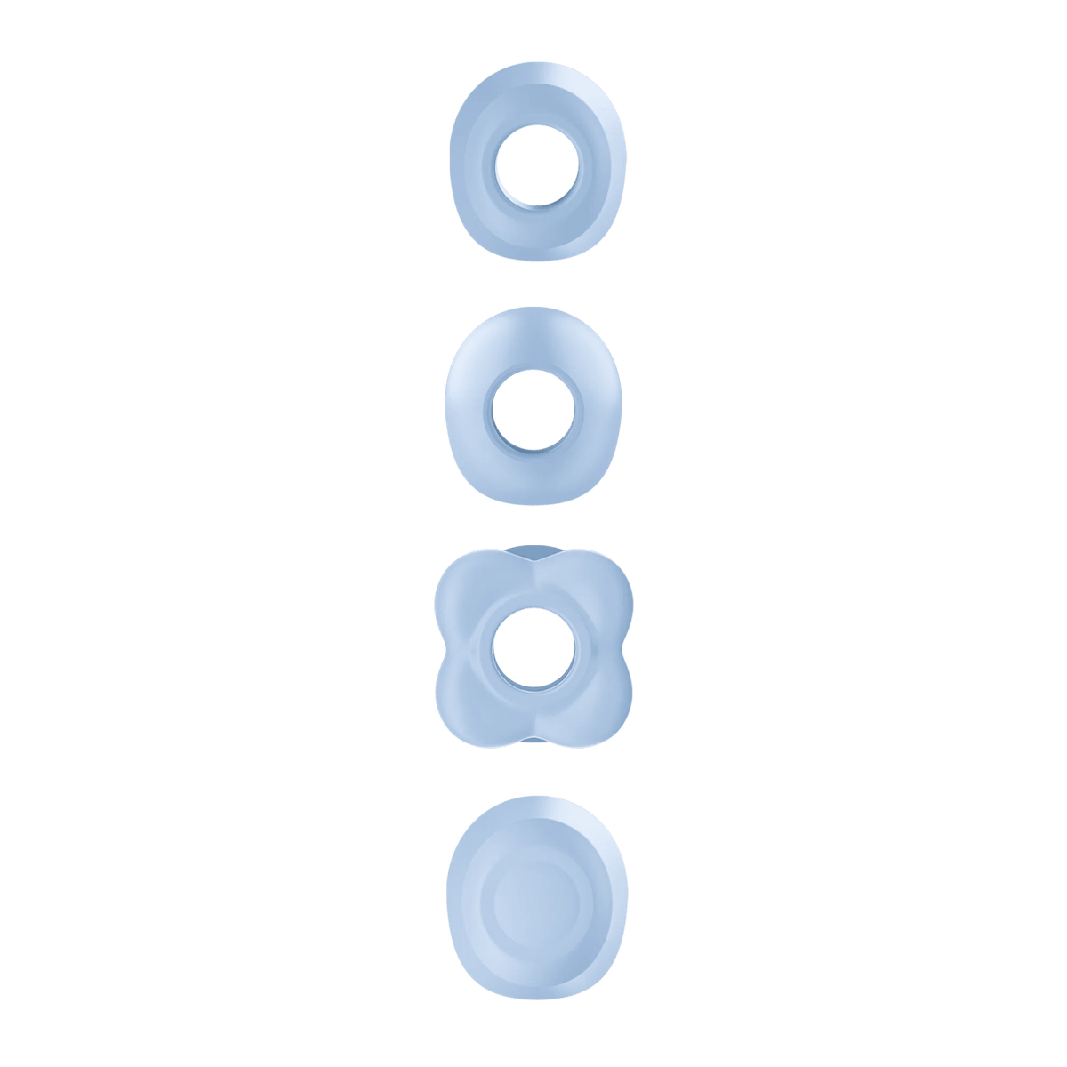 Satisfyer Pro 2 Generation 4 Double Air Pulse Vibrator (with App Control) - Serene Blue - Private Fun