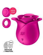 SATISFYER - PRO 2 MODERN BLOSSOM LUCHTDRUK VIBRATOR ROZE