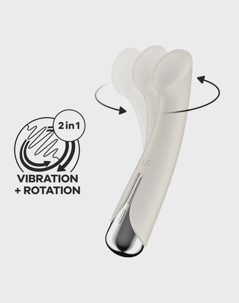 Satisfyer - Spinning G-Spot 1 - G-Spot Vibrator - Beige