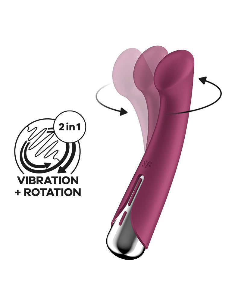 Satisfyer - Spinning G-Spot 1 - G-Spot Vibrator - Red