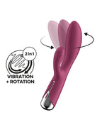 Satisfyer - Spinning Rabbit 1 - Rabbit Vibrator - Red