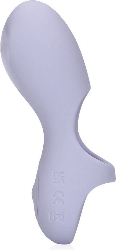 Siliconen Vinger Vibrator Lavendel