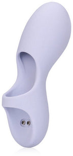 Siliconen Vinger Vibrator Lavendel