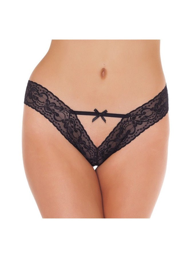SLIP ONE SIZE ZWART STRIK