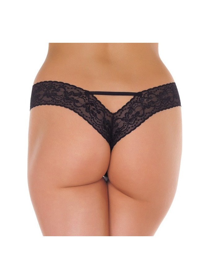 SLIP ONE SIZE ZWART STRIK