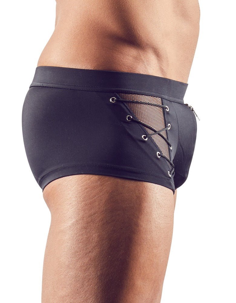Stijlvolle Visnet Shorts met Rits