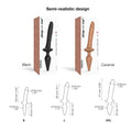 Strap-On-Me - Switch Plug-In - Dildo & Buttplug - Zwart - Maat S